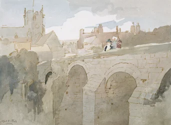 Corfe (akvarel na papíře)