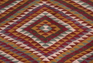 Koberec z údolí Mzab (vlna) (detail)