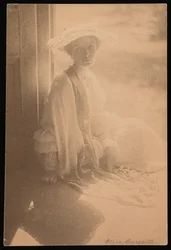 Alice Broughton fotografie Agnes Pelton (č/b fotografie)