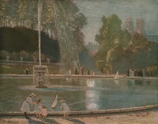 La Fontaine, konec 19.-začátek 20. století, c1930.