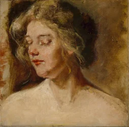 Blonde Studio Model, konec 19.-začátek 20. století.