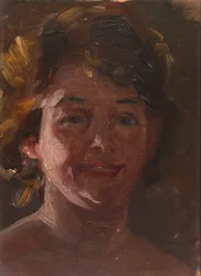 Hlava umělce, konec 19. a začátek 20. století.