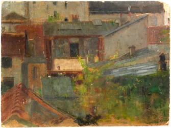Střechy, ca. 1900.