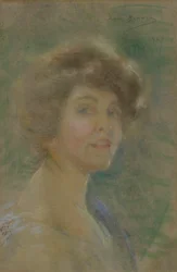 Autoportrét, 1909