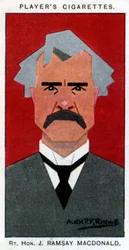 Ramsay MacDonald, britský premiér, 1926.