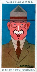 Robert Baden-Powell, první baron Baden-Powell, 1926.