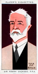 Sir Francis Bernard Dicksee , britský malíř, 1926.