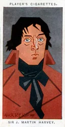 Sir John Martin-Harvey , britský herec a divadelní manažer, 1926.