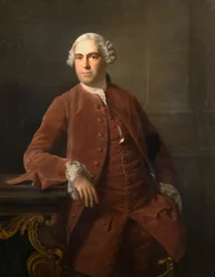 William Drummond, kolem roku 1758 (olej na plátně)