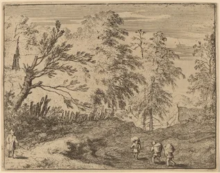 Tři vrátní, pravděpodobně c. 16451656.