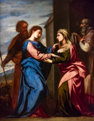Navštívení, asi 1655 (olej na plátně)