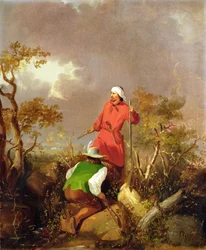 The Frontiersmen (olej na plátně)