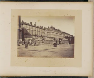 Barikáda federátů, Place de la Concorde.