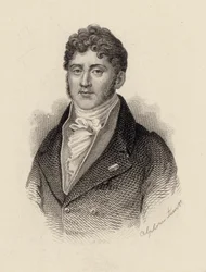 Portrét skladatele Étienna Nicolase Méhula 1763-1817.