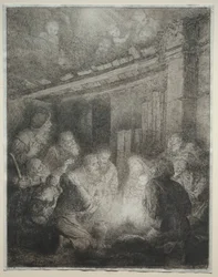 Klanění pastýřů.