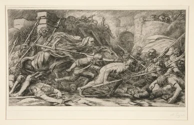 Le Triomphe de la Mort: Apres le Combat (Triumf smrti: Po bitvě)