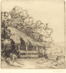 Malý přístřešek Le petit hangar.