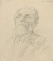 Portrét starého muže.