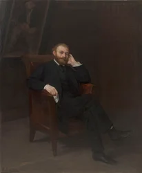 Portrét umělce Édouarda Maneta 1832-1883, 1863.