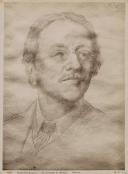 Sir Francis Seymour Haden Junior, 1895 (zlatý bod na papíře) (viz také 414598)