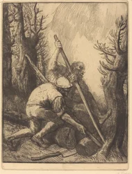 Dřevorubci, 3. deska (Les bucherons)
