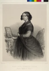 Princezna francouzská Louisa (litografie)