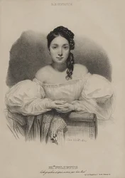 Portrét Mademoiselle Juliette Drouet.