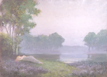 Spící ve vřesu, ráno, 1935