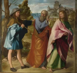 Cesta do Emauz. Kolem 1516-17