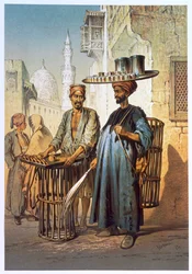 Prodavač čaje, 1862