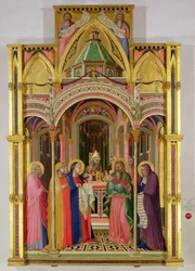 Prezentace v chrámu, 1342 (tempera na panelu)