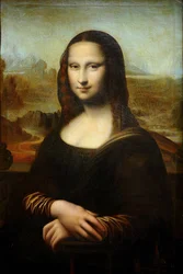 La Gioconda, podle Leonarda da Vinciho, cca 1600 (olej na plátně)