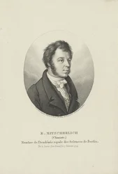 Portrét Eilharda Mitscherlicha 1794-1863, c. 1830-1840.