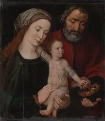 Svatá rodina, 1525-1530.