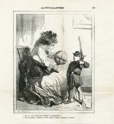 Ilustrace Cham (1819-1879) v Le Charivari