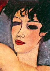Detail spícího aktu, c1917