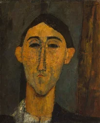 Hlava muže, kolem 1915-16