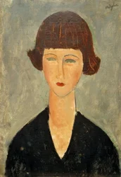 Mladá brunetka