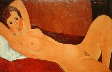 Ležící akt (Céline Howard)