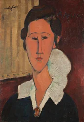 Portrét Anny Zborowské, 1917.