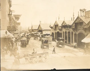 Delaware Avenue, severně od Market Street (tisk alba)