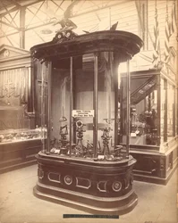 Výstava Jamese Prenticese, hlavní budova, Centennial International Exhibition, Philadelphia, 1876 (tisk alba)
