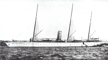 Luxusní jachta Johna Astora, kolem roku 1910