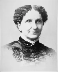 Mary Baker Eddy (1821-1910) (černobílá fotografie)