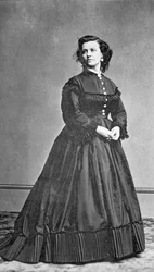 Pauline Cushman (černobílá fotografie)