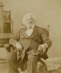 Portrét Fredericka Douglasse (1818-95)