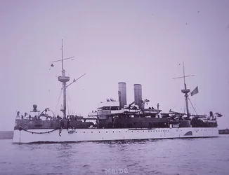 USS Maine, později potopená v havanském přístavu
