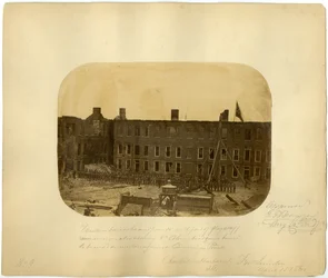 Western Barracks and Parade, bitva o Fort Sumter, 15. dubna 1861