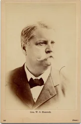 Winfield Scott Hancock (1824-86), generál americké armády, fotografie B. B. Russella, Boston
