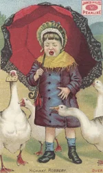 Reklama na Jamese Pylese Pearlinea, cca 1880